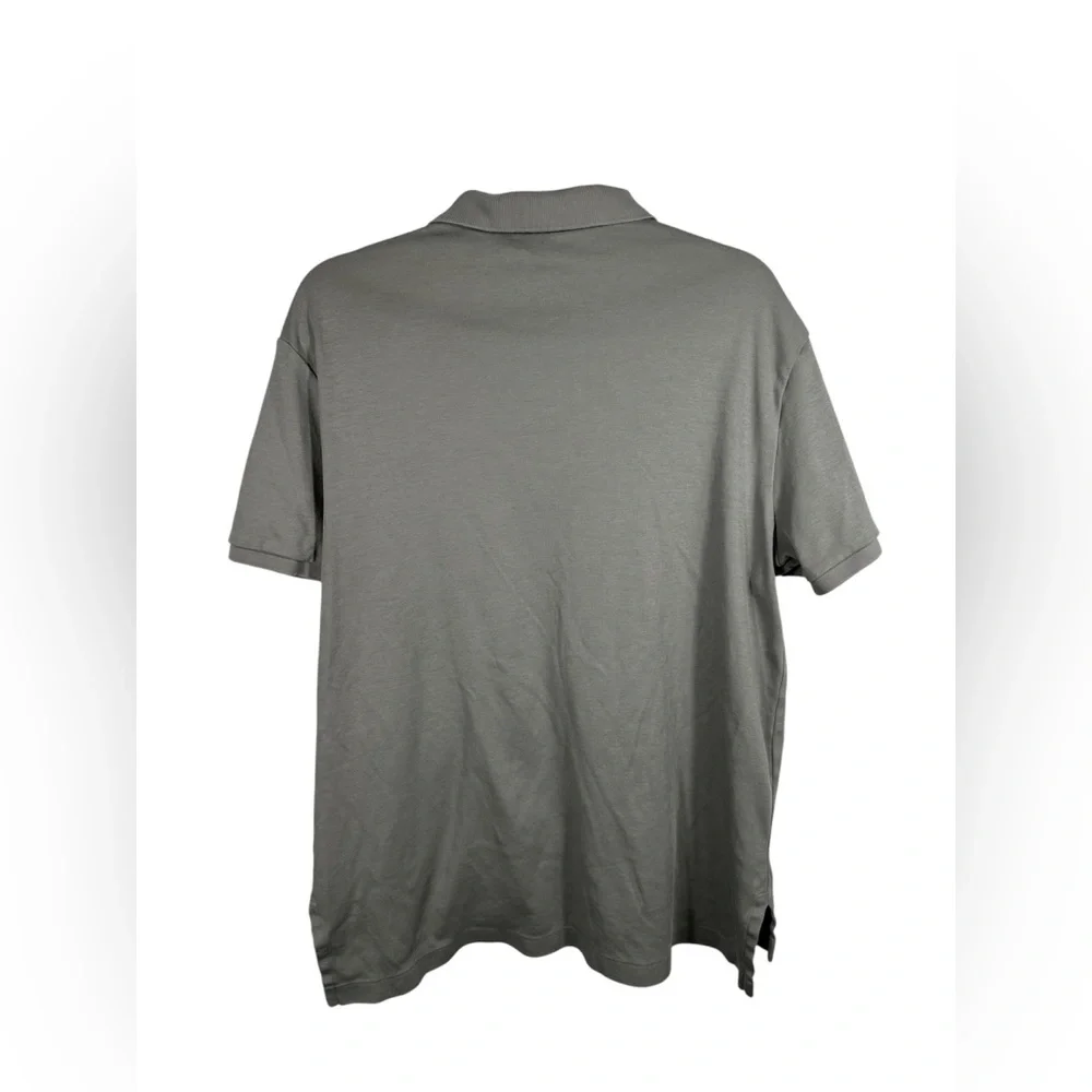 Polo Ralph Lauren Polo Shirt XL Gray Classic Logo Cotton‎ Short Sleeve